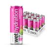 Wet Hydration | Functional Wellness Water, Non-Carbonated - Watermelon Lemon Lime (12 Ounce Cans, Pack of 12) - Flavored Water, Hydration Drink, No Sugar, No Artificial Ingredients, Zero Calories view 1