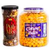Utz Party Mix Variety Pack - Pub Mix (1, 20oz barrel) - Cheddar Cheeseballs (1, 35oz barrel) - Perfect Delicious Party Mix - All Occasions - 2 Items Total view 1