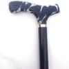 NUBAOzy Wooden Cane Walking Stick Crutches Folding Cane Walking aid Acrylic Material Old Cane Walking Stick Solid Wood Wood Canes (Color : BBlack) view 1