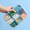 Medicine Organizer Large Compartment Tablets Case for Travel Durable Storage Tight Seal for Vitamins Daily Medication view 2