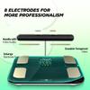 RunStar Scale for Body Weight, 8 Electrodes High Accurate Rechargeable Composition Analyzer with BMR Index Body Fat Digital Scale Composition Muscle & Fat Measurement Large Display 400lb view 3