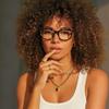 2SeeLife Wide Reading Glasses for Women  Medium-Large Fit, Thick & Sturdy Frame, Spring Hinges, Premium Designer Readers, Gray Leopard, +3.00 view 3