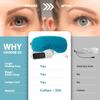 Ezona Heated Eye Mask, Warm Eye Compress Mask, USB Electric Eye Heating Pad with Temperature & Timer Control, Dry Eye Mask for Dry Eyes Blepharitis Sinus Migraine Stye MGD Puffiness Blue view 4