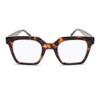 2SeeLife Oversized Square Blue Light Reading Glasses for Women (Tortoise, +3.00) view 1