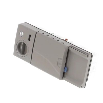 DD59-01002A Dishwasher Detergent & Rinse Aid Dispenser Assembly (OEM) 7.7 * 3.3 * 2.2 in - Compatible Replacement With Samsung Dishwasher Parts