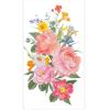 100 Floral Guest Napkins 3 Ply Bathroom Napkins Guest Disposable, Blossom Flowers Dinner Napkins, Decorative Hand Towels for Bathroom Holiday Wedding Baby Shower Birthday Party view 1