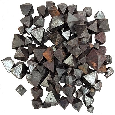 Apex Magnets Magnetite Octahedrons - 4oz - 1/4 lb Lot - MGTOCT4OZ