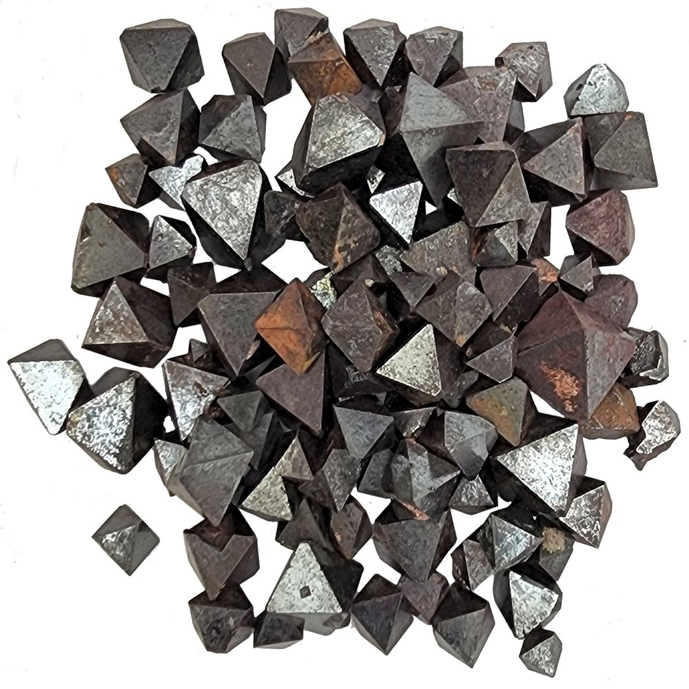 Apex Magnets Magnetite Octahedrons - 4oz - 1/4 lb Lot - MGTOCT4OZ