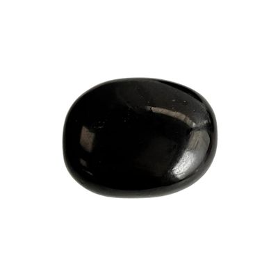 VIE Palm Stone, Oval, Black Agate, 5-7cm