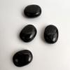 VIE Palm Stone, Oval, Black Agate, 5-7cm view 4