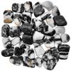 Apex Magnets Zebra Jasper Tumbles - 1/2 to 1 inch Pieces - Bulk Lot - 1 lb Pound Lot view 1