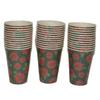3 Dozen Celebrate It Christmas Party Paper Cups Poinsettia Christmas Cups 11.5 Oz view 1