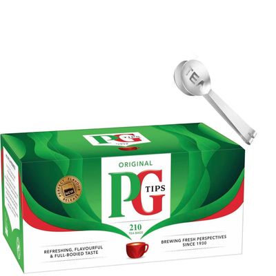 240 Original Tea Bags from Great Britain + Tea Bag Spoon