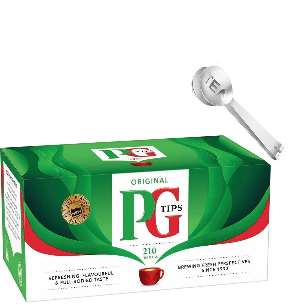 240 Original Tea Bags from Great Britain + Tea Bag Spoon