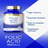 Carlyle Folic Acid 800 Mcg Tablets | 400 Count | Vegetarian, Non-GMO, Gluten Free Supplement view 3