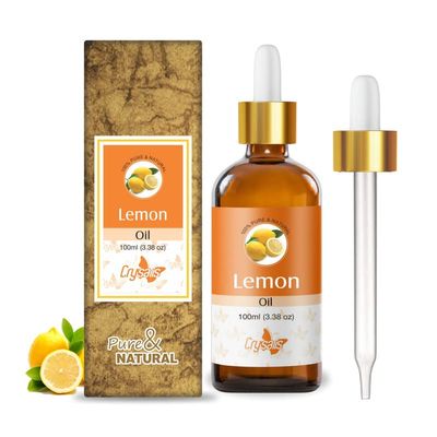 Crysalis Lemon (Citrus Limonum) Oil - 3.38 Fl Oz (100ml)