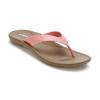 OKABASHI Women's Breeze Flip Flop (Toffee/Coral, ML) | Contoured Footbed w/Arch Support for All-Day Comfort | Slip-Resistant & Waterproof | Sustainably Made in The USA view 3