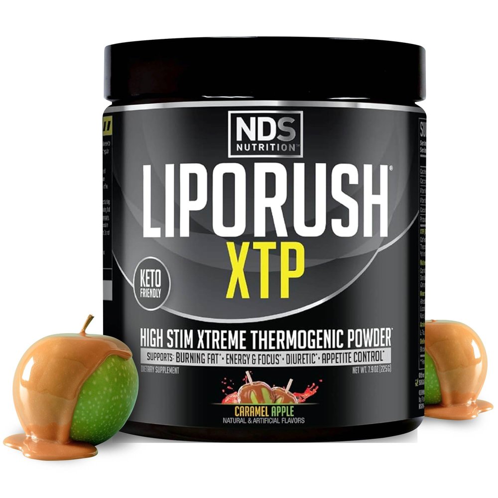 LIPORUSH NDS Nutrition XTP Thermogenic Caramel Apple - 45 Servings