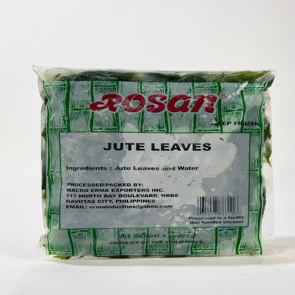 Rosan Jute Leaves (Saluyot) 8 Oz per Pack (4-PACK)