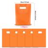40PCS Orange Plastic Gift Bags Candy Bag Die Cut Plastic Bags are Sturdy Party Assorted Gift Bag view 2