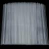Clear Straws,300 Pcs Long Disposable Plastic Drinking Straws. (0.23''diameter and 10.2"long)-Clear view 1