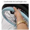 24inch Wheelchair Rear Wheel Cover/Protective Sleeve, (One Pair), Wheelchair Push Rim Covers, Non-Slip Wear-Resistant/Hand Push Cover (Color : E) view 2