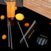 200 Pcs Clear Disposable Drinking Plastic Straws.(0.23'' diameter and 8.26" long)-Clear view 2
