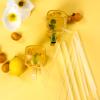 200 Pcs Clear Disposable Drinking Plastic Straws.(0.23'' diameter and 8.26" long)-Clear view 4