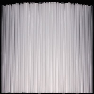 500 Pcs Clear Disposable Drinking Plastic Straws.(0.23'' diameter and 8.26" long)