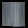 Clear Straws,100 Pcs Long Disposable Plastic Drinking Straws. (0.23''diameter and 10.2"long)-Clear view 1