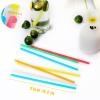 500 Pcs Colorful Disposable Drinking Plastic Straws.(0.23'' diameter and 8.26" long)-8 Colors view 2