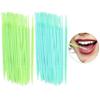 200ct Oral Floss Dental Toothpicks Braces Brush Picks Interdental Bristles Teeth view 2