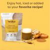Waka Premium Instant Coffee Pouches  100% Arabica Freeze Dried Beans  For Hot or Iced Coffee (8 Ounces, House Roast) view 3