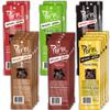 Primal Spirit Vegan Jerky - Most Popular Flavors Pack, 10 g. Plant Based Protein, "Classics" 4 Teriyaki, 4 Hickory Smoked, 4 Texas BBQ, 2 Thai Peanut, 2 Hot & Spicy, 2 Mesquite Lime, 18-Pack, 1 oz. view 1