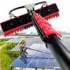WZFANJIJ Water Fed Window Cleaning Pole(5.4M-10.8M), Hose-Fed Window Cleaner Brush Cleaning Tool for Window Glass, Solar Panel,10.8M/36FT view 1