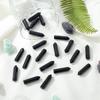 10PCS Black Obsidian Natural Healing Crystals Stones Sets Polished Tumbled Pocket Gemstones Bulk Hexagonal Points Reiki Energy Balancing Chakra Meditation Therapy Gift view 2