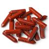 10PCS Red Jasper Natural Healing Crystals Stones Sets Polished Tumbled Pocket Gemstones Bulk Hexagonal Points Reiki Energy Balancing Chakra Meditation Therapy Gift view 1