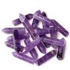 10PCS Amethyst Natural Healing Crystals Stones Sets Polished Tumbled Pocket Gemstones Bulk Hexagonal Points Reiki Energy Balancing Chakra Meditation Therapy Gift view 1