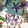 10PCS Amethyst Natural Healing Crystals Stones Sets Polished Tumbled Pocket Gemstones Bulk Hexagonal Points Reiki Energy Balancing Chakra Meditation Therapy Gift view 4