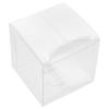 SEUNMUK 50 PCS 4 x 4 x 4 Inches Clear Plastic Gift Boxes, Clear Boxes For Favors, Transparent Gift Box for Wedding, Party and Baby Shower Favors, Thanksgiving and Christmas view 4