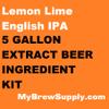 MBS Lemon Lime English IPA 5 Gallon Extract Recipe Kit - By My Brew Supply view 1
