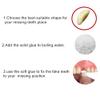 sowsmile Upper and Lower Temporary Missing Teeth Tooth Gap Repair Fix Replacement Solution, Confident Snap on Instant Perfect Smile kit view 3