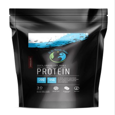 100 % Grass-Fed Whey Protein/100% Protena de Suero de Leche (Chocolate)