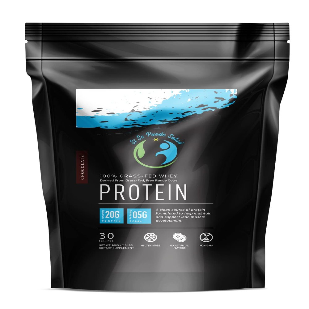 100 % Grass-Fed Whey Protein/100% Protena de Suero de Leche (Chocolate)