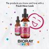 BIORAY Kids NDF Immune, Blueberry - 2 fl oz - Immune Support & Toxin Remover - Non-GMO, Vegan, Gluten Free - Approx. 30 Servings view 3