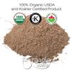 Organic Way Arjuna Bark Powder (Terminalia arjuna) - Organic & Kosher Certified | Raw, Vegan, Non GMO & Gluten Free | USDA Certified | Origin - India (1LBS / 16Oz) view 2
