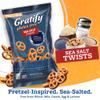 Gratify Pretzel Sea Salt Twists - Vegan and Gluten Free Pretzel Crisps, Individual Bags, Healthy Oven Baked Snacks - 10.5oz Bag (Pack of 2) view 3