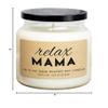 Relax Mama 16.5oz Soy Candle (White Sage & Lavender) view 2
