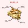 Chunk Nibbles Original Vanilla Snack Clusters - Grandma Cuddys Recipe with Pretzels, Corn Squares & Peanuts - Sweet & Salty Classic, Handcrafted, Small Batch - 4.25oz Resealable Pouch (3 Pack) view 4