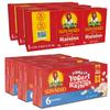 Sun-Maid California Sun-Dried Raisins & Vanilla Yogurt Coated Raisins (6 Pack) Snack-Size Box - Dried Fruit Snack for Lunches and Snacks view 1